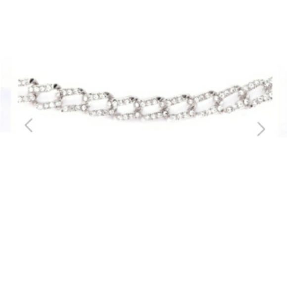 😍NWT FASHION NOVA CUBAN STYLE CHOKER - Picture 2 of 7